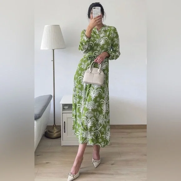 NWT Zara midi dress - Picture 4 of 8